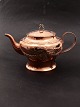 Decorated copper teapot 19th century. item no. 632417