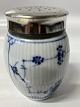 Blue Fluted Porcelain Sprinkler.Height 10 cm.Used, scratches on the lid, otherwise perfect ...