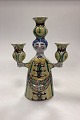 Bjørn Wiinblad Figurine/Candlestick of Woman No. L8 from 1969. Possibility of 3 candles. Very ...