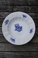Blue Flower angular China porcelain dinnerware by Royal Copenhagen, Denmark.Large deep plate ...