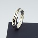 Georg Jensen; Ring of sterling silver, design no. A106.Ring size 60.Stamped "Georg Jensen ...
