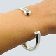 Georg Jensen silver jewelry.  Flemming Eskildsen for Georg Jensen;  Bangle in sterling ...