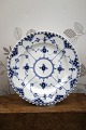 Antique Royal Copenhagen small Blue Fluted Full Lace Dinner Plate Dia: 23cm. Decoration ...
