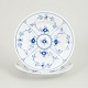 Royal Copenhagen Blue Fluted Plain two salad plates.