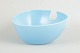 Höganäs Keramik, salad bowl.Large stoneware salad bowl with light blue glaze and ...