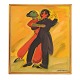 Hans Voigt Steffensen, b. 1941, oil on canvas. "Tango ...