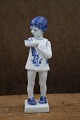 Royal Copenhagen Blue Flower porcelain figurine of a little girl with a butterfly on her arm...