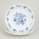 Meissen Blue Orchid, two lunch plates.Two hand-painted porcelain lunch plates with Blue Orchid ...