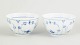 Royal Copenhagen Blue Fluted Plain set of two bowls.