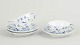Royal Copenhagen Blue Fluted Plain set of three tea cups ...