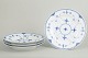 Royal Copenhagen Blue Fluted Half Lace set of four ...