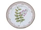 Royal Copenhagen Flora Danica, luncheon plate.Decoration number 20/3550.The factory mark ...