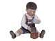 Dahl Jensen figurineBoy playing with bricks