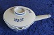 New Trankebar faience porcelain, sauce bowl with lid, handle and pouring spout No 2872
