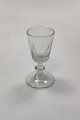 Holmegaard Christian VIII Sweet Wine Glass Old with wide footHeight: 10.2 cm / 4.02 ...