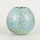 Loetz iridescent glass vase.Globular vase in mouth-blown glass with a slightly narrowed ...