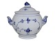 Bing & Grondahl Blue Fluted / Blue Traditional, rare sugar bowl.The factory mark shows, that ...