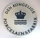 Royal Copenhagen dealer plate. Diameter 25.5 cm