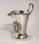 Gebr. Godet & Co, Berlin. Silver jug ​​with Medusa portrait (800). Height 15 cm. ...