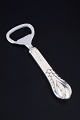 Evald Nielsen bottle opener. Model number 3Art Deco bottle opener in 830 silver and stainless ...