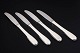 Evald Nielsen, set of four lunch knives. Model number 14.Elegant lunch knives in sterling ...