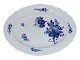 Blue Flower CurvedOval platter 31 cm. #1555