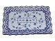 Blue Fluted Full LaceLarge and very are tray 40.8 cm.