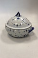 Bing & Grondahl Blue Painted Blue Fluted Tureen No. 5Diameter 22 cm / 8.66 inch