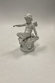 Bing and Grøndahl Bisque Figuine of a PuttiMeasures  19cm / 7.48 inch highFigurine with ...