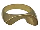 14-carat goldModern and heavy ring - Size 63
