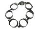 Niels Erik From sterling silver, bracelet with a modern design.Hallmarked "STERLING DENMARK ...
