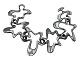 Georg Jensen sterling silver, wide Splash bracelet.Designed by Henning Koppel.Design ...