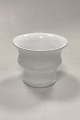 Holmegaard Karen Blixen Flowerpot in white glass