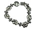 Georg Jensen sterling silver, Moonlight Grapes bracelet.Design number 96.Length 17.2 ...