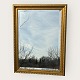 Beveled mirror in goldpainted frame *DKK 475