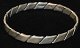 Hans Hansen bangle in sterling silver, design 203. 20th century. Kolding, Denmark. Inner ...