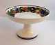 Royal Copenhagen. Golden Summer. Cake bowl on foot. ...