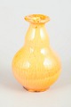 Svend Hammershøi for Kähler, yellow glazed vase.