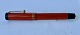 Coral red Parker Duofold fountain pen