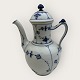 Royal Copenhagen, Blue Fluted, plain, Coffee pot produced between 1898 and 1923, # 1/48, 24cm ...