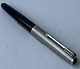 Black Parker 51 fountain pen with steel cap from the 1950s. Appears in good and functional ...