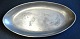 Oval Just Andersen pewter dish 2606/32. 20th century. Denmark. 32 x 16 cm. 