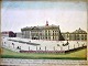 Probst, Georg Balthasar (1673 - 1747) Germany: Christianborg Castle, Copenhagen. Hand-colored ...