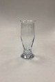 Holmegaard Harmony Beer Glass. Designed by Per Lütken in 1984. Measures 17.4 cm / 6.85 in.