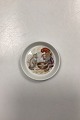 Royal Copenhagen Gnome Christmas Small Dish No. 4. Measures 9 cm / 3.54 in. In fine condition.