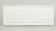 Royal Copenhagen biscuit relief after Thorvaldsen, wall relief.Rectangular wall relief in ...