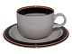 Arabia Finland Reimari, coffeecup with matching saucer.Designed by Inkeri Leivo and only ...