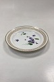 Bing and Grondahl Art Nouveau Plate with Pierced burder and Hoveddepot MarkMeasures 21,5 cm ...