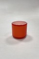 Holmegaard Palet / Carnaby small orange Jar without lidHeight: 6.3 cm / 2.48 inch