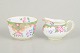 Royal Doulton Temple series creamer and sugar bowl.Decorative porcelain set consisting of a ...